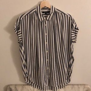 Striped Madewell Courier top